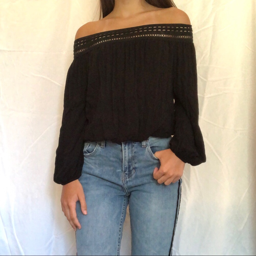 Lulus off the shoulder top